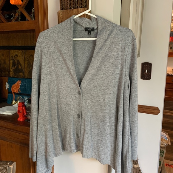 Talbots oversized asymmetric swing‎ top. Worn about 5x. - Picture 1 of 6